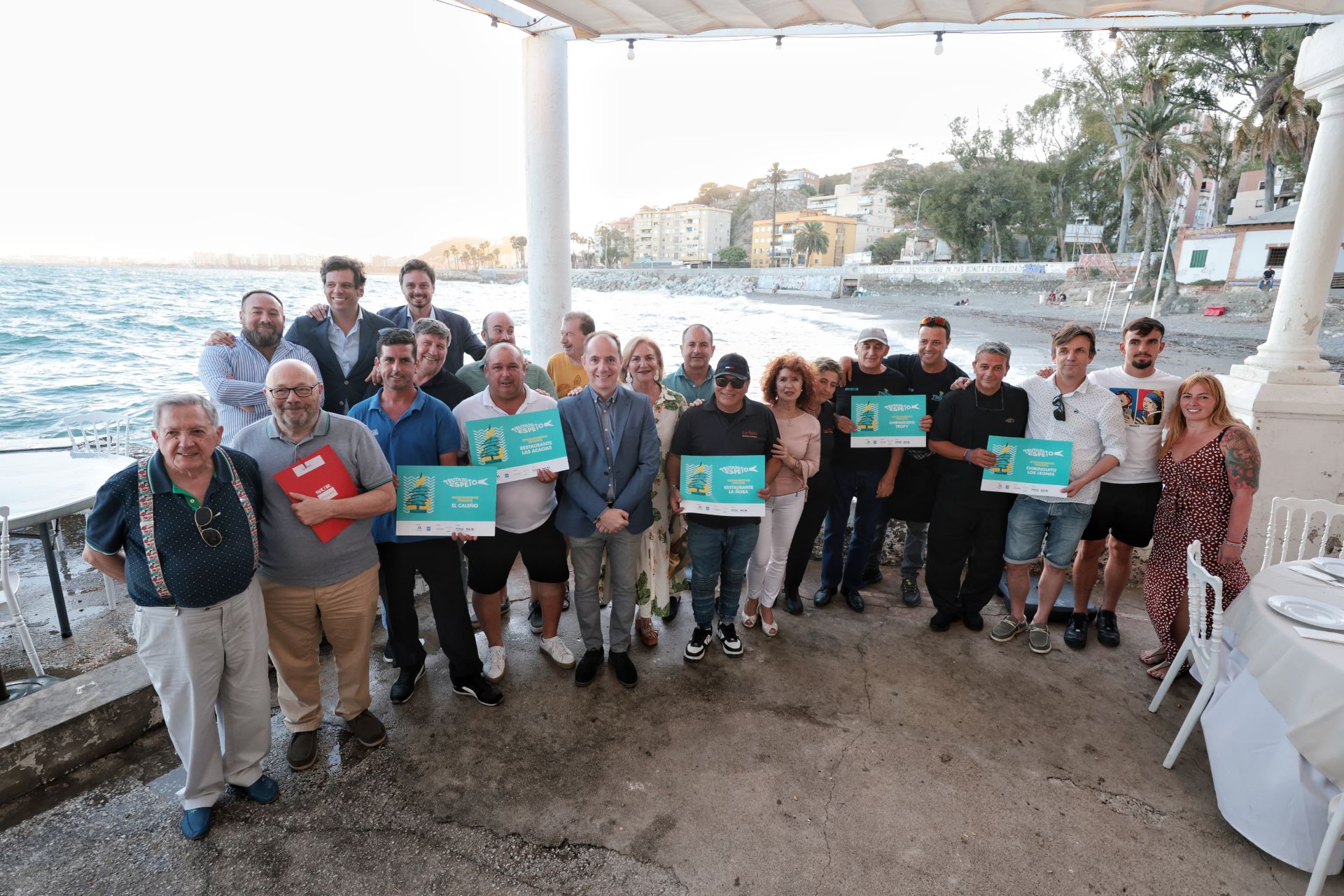 Finalists in the search for the best sardines on the Costa del Sol, in photographs