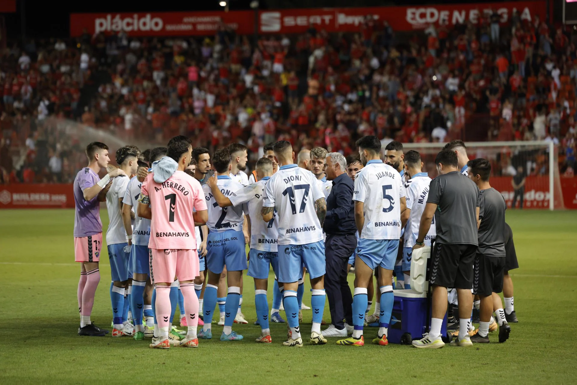 Gimnàstic Versus Newly Promoted Malaga Cf, In Images 