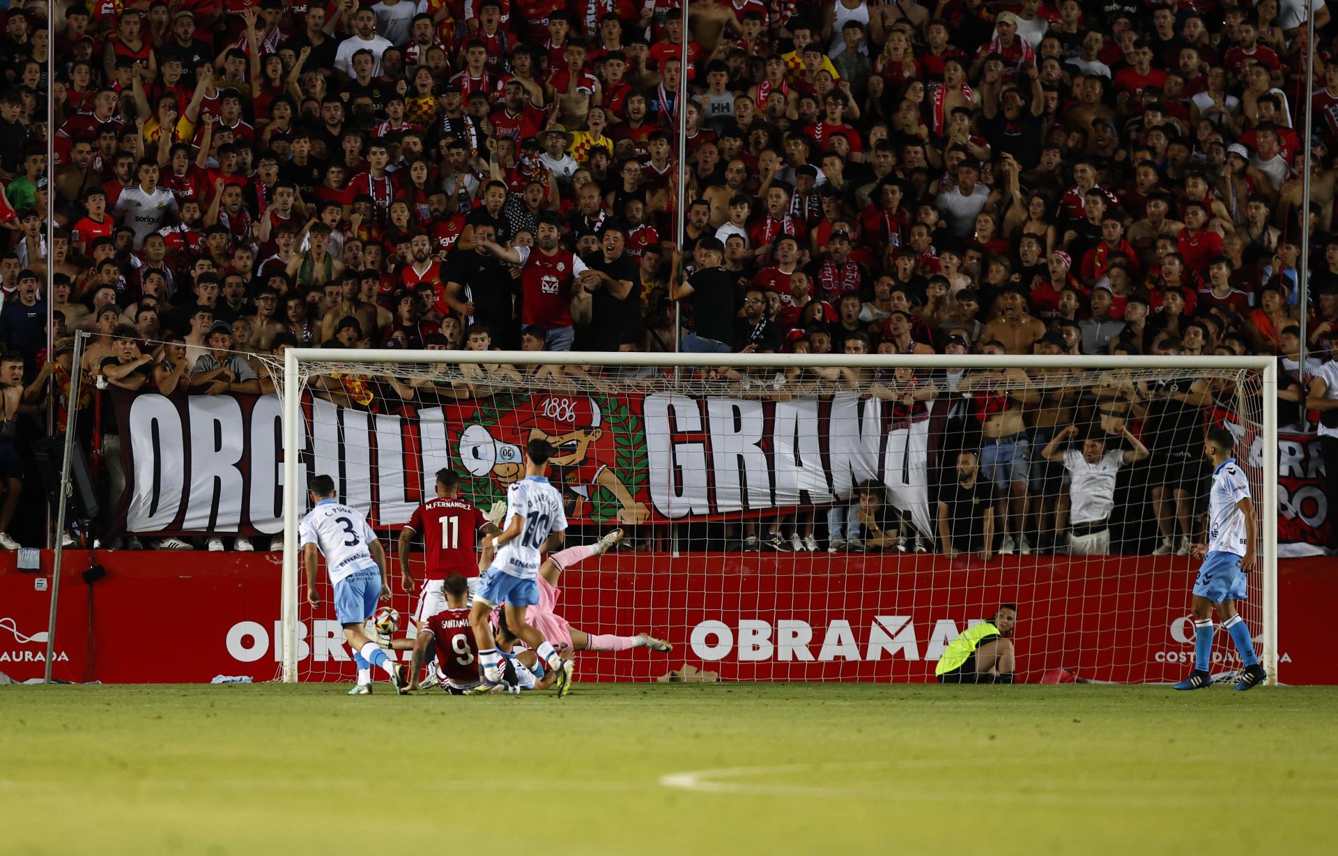 Gimnàstic versus newly promoted Malaga CF, in images