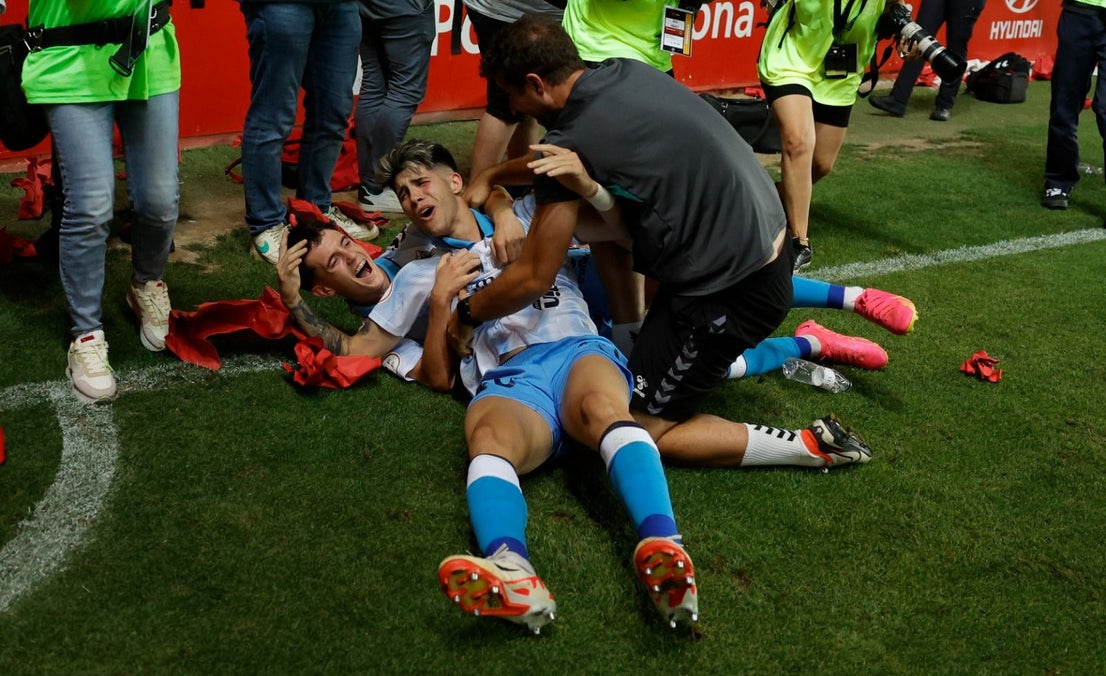 Gimnàstic versus newly promoted Malaga CF, in images