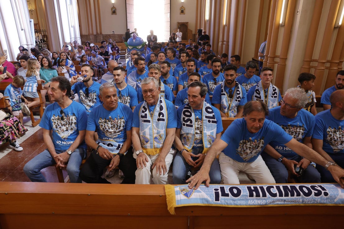 Fans celebrate Malaga CF's promotion as squad take open-top bus tour, in images