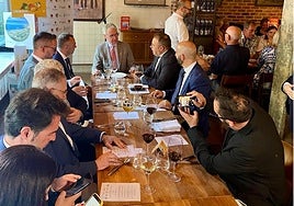 Representatives from Granada's Costa Tropical in London