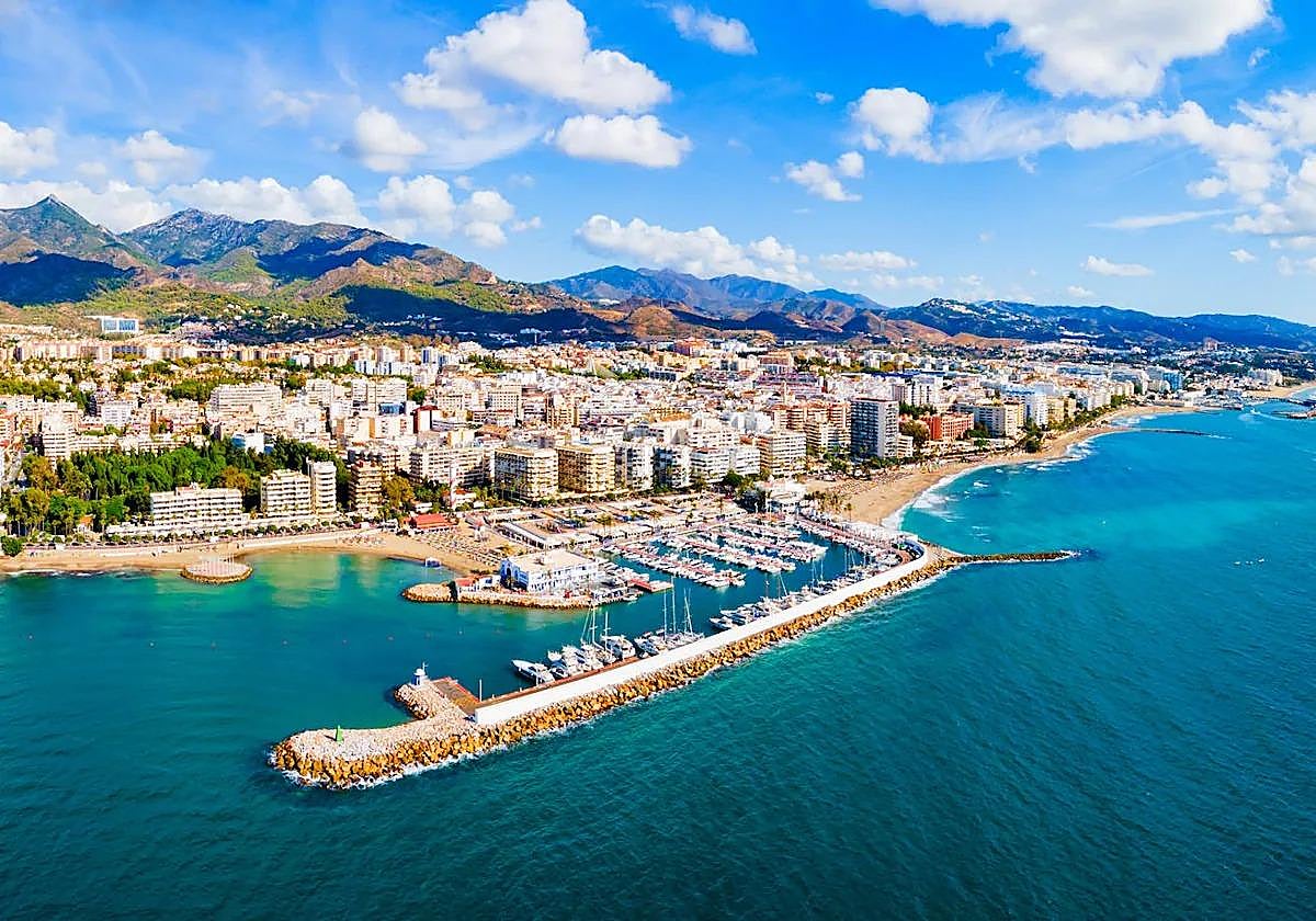 Panoramic view of Marbella