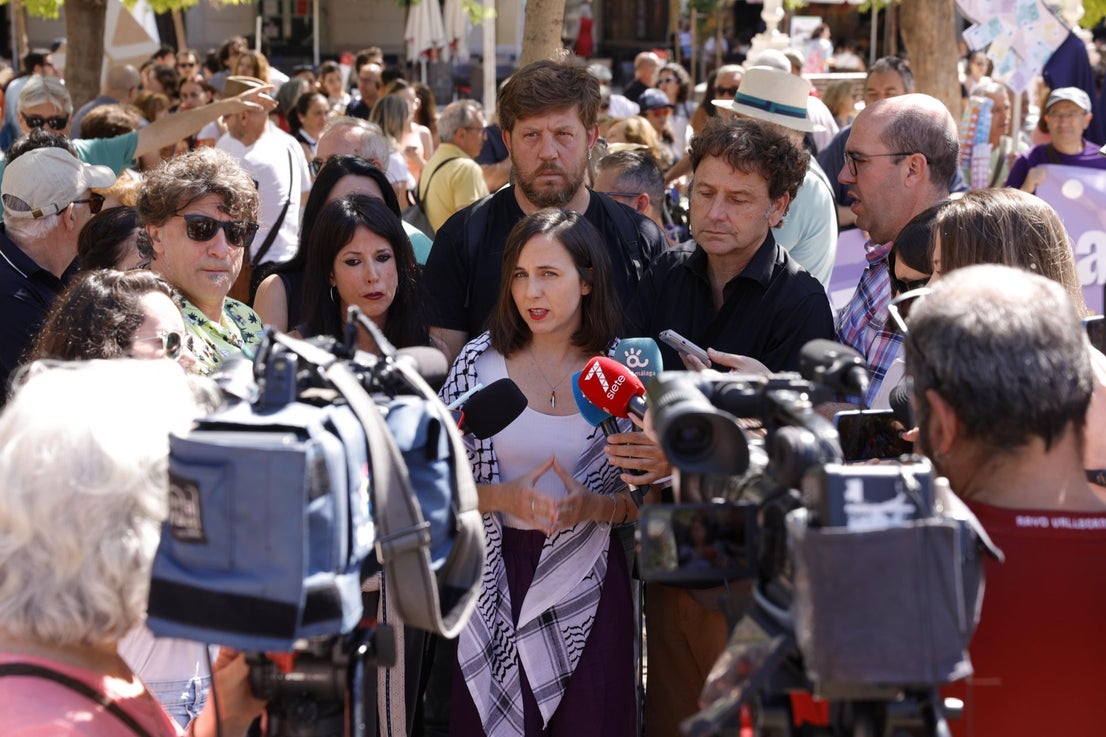 Housing crisis demonstration in Malaga, in pictures