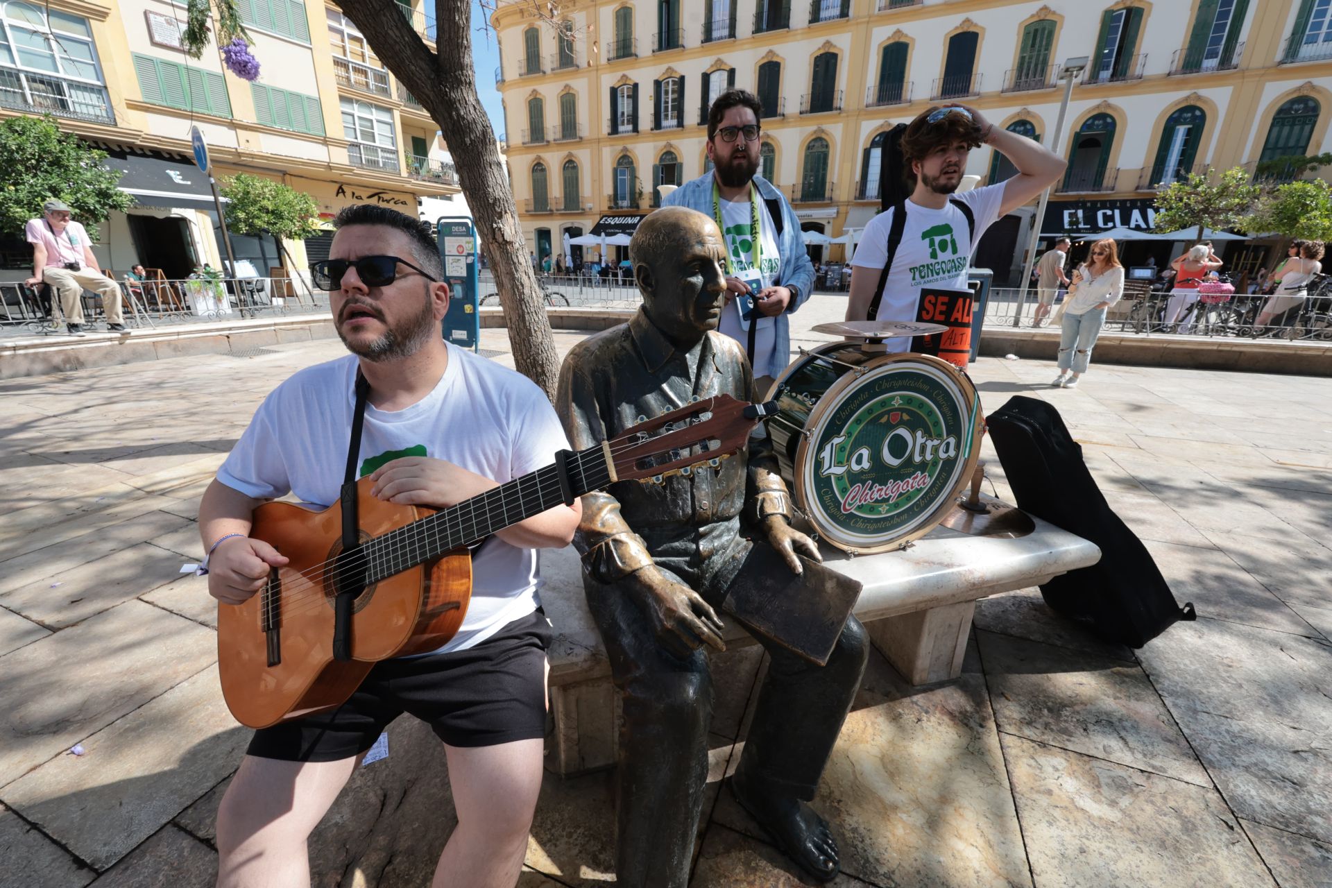 Housing crisis demonstration in Malaga, in pictures