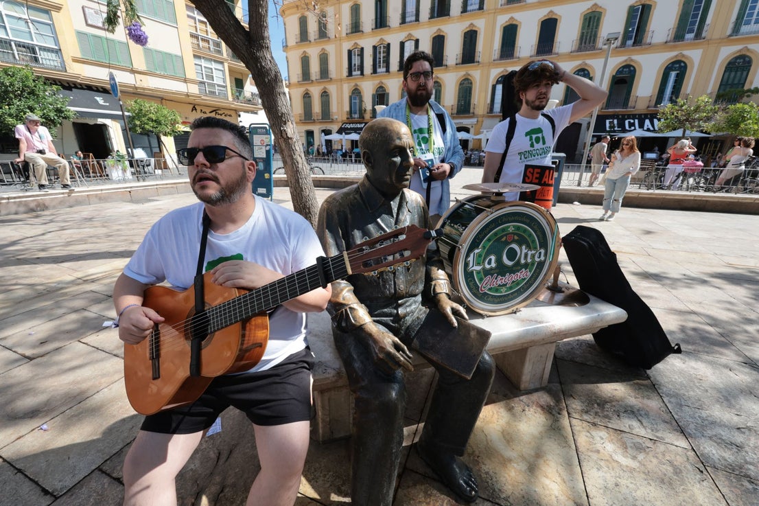 Housing crisis demonstration in Malaga, in pictures