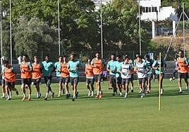 One of the first pre-season sessions prior to the last campaign.