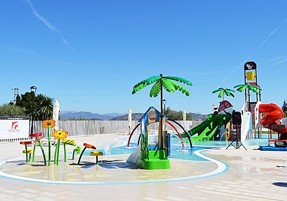 The new water park in Alhaurín el Grande.