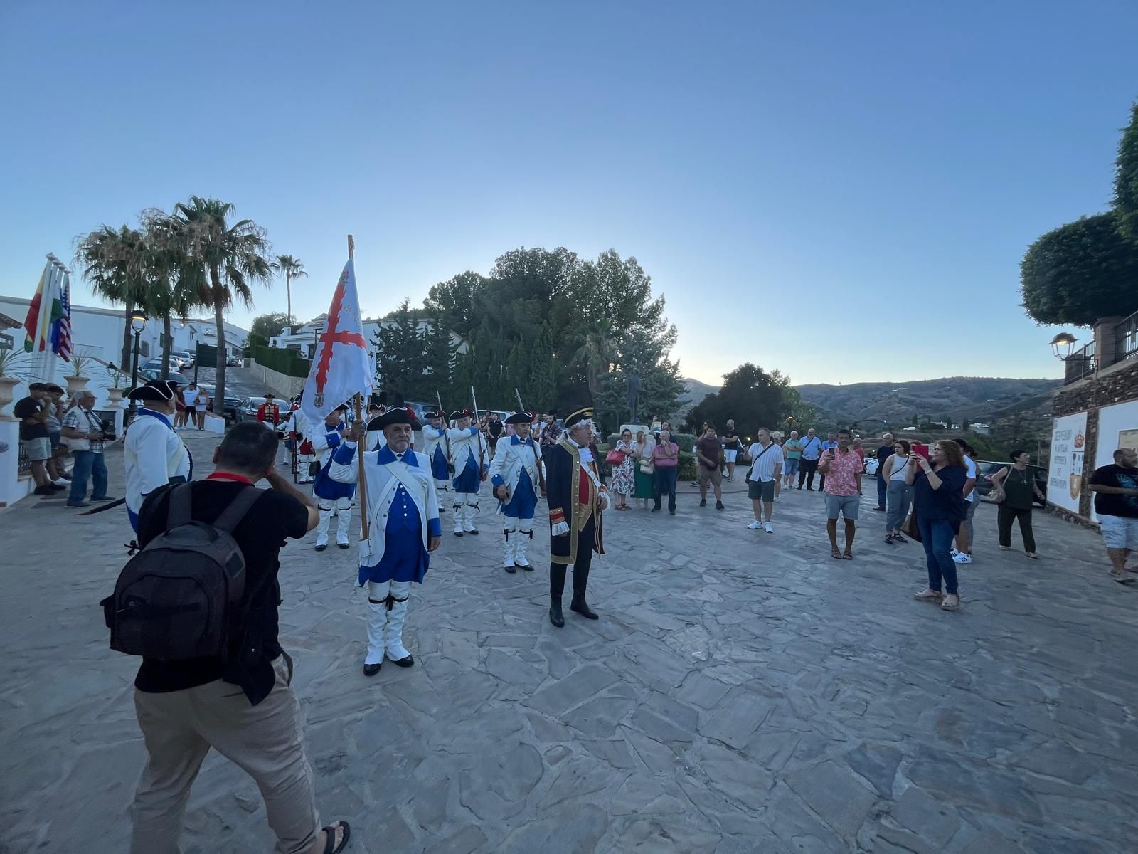 Tiny Malaga province village pays tribute to American independence hero, in pictures