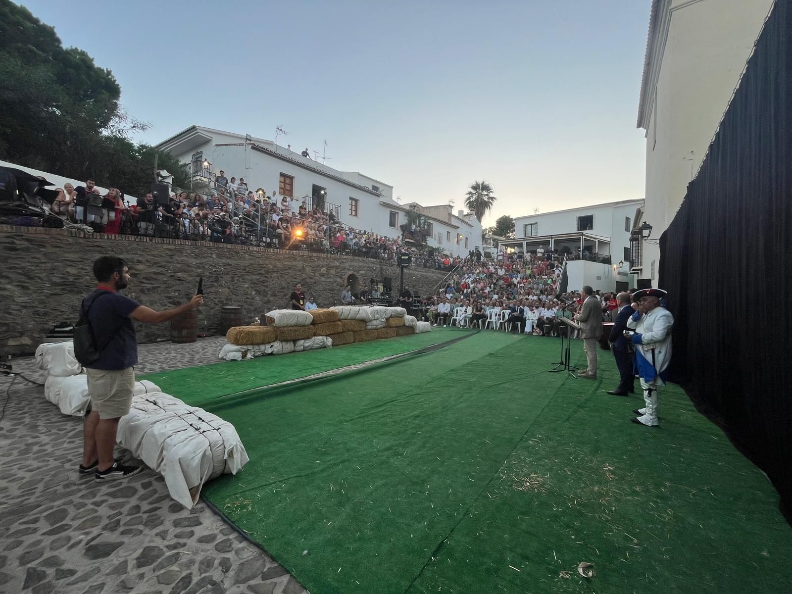 Tiny Malaga province village pays tribute to American independence hero, in pictures