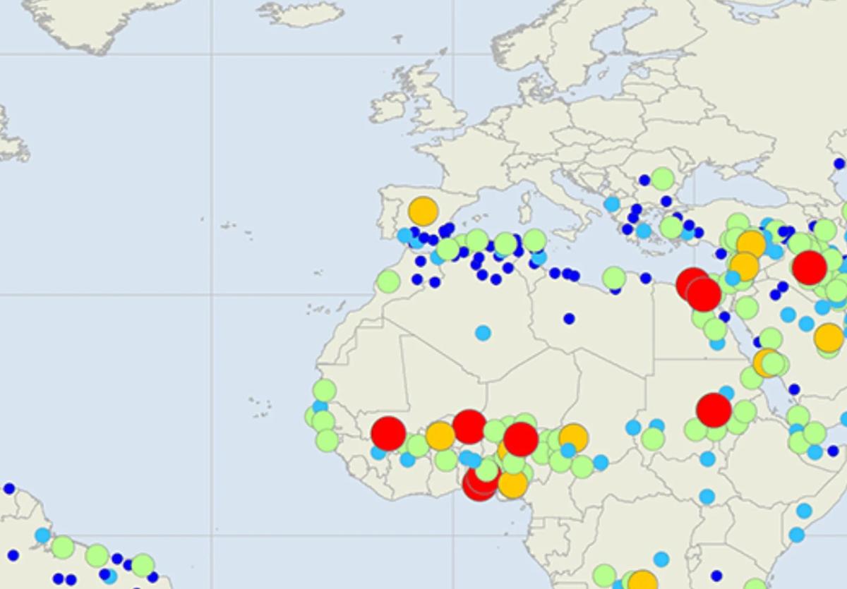 US space agency Nasa identifies the cities in Andalucía that could be uninhabitable by 2050