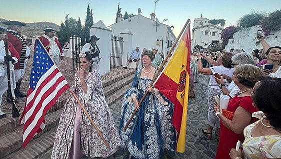 Tiny Malaga province village pays tribute to American independence hero, in pictures
