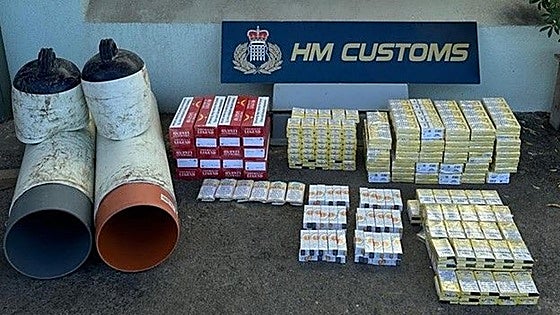 Illegal tobacco intercepted on the Rock