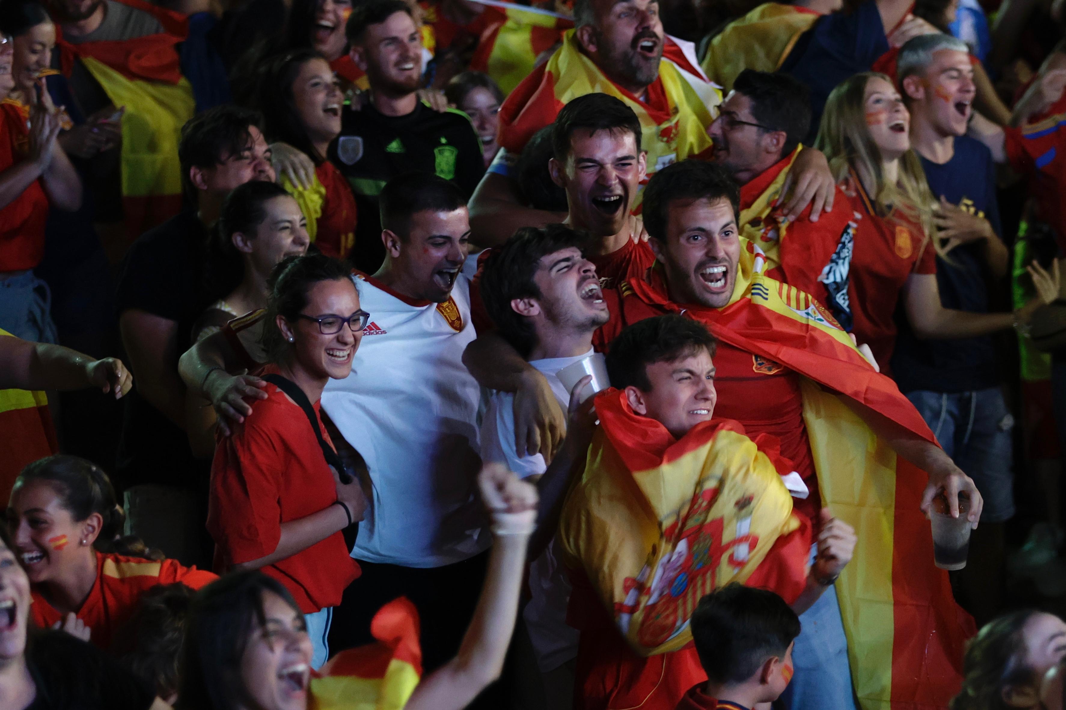 Malaga celebrates Spain's Euro 2024 victory over England, in pictures
