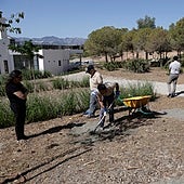 The final farewell to Chocolatina, one of the first to be buried at Malaga's new pet cemetery