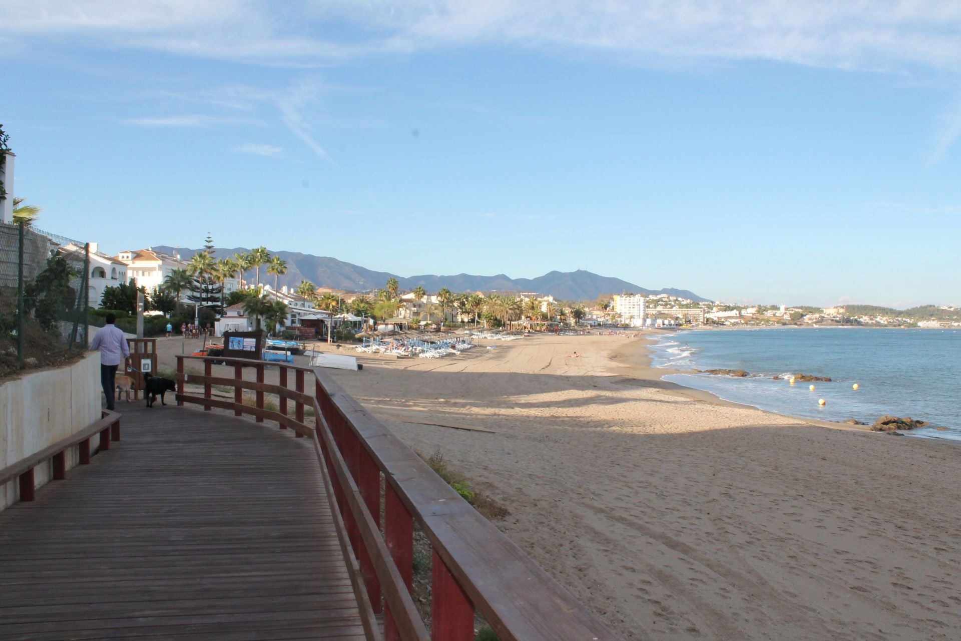 Mijas beaches haveseveral blue flags.