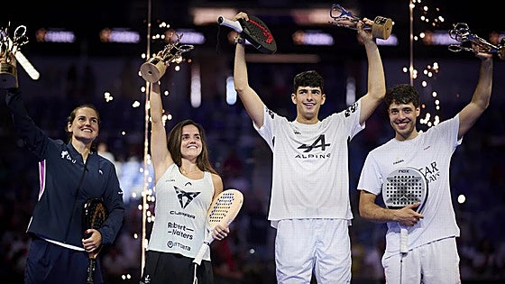 Fans turn out in their thousands to catch the Premier Padel tour's stop in Malaga