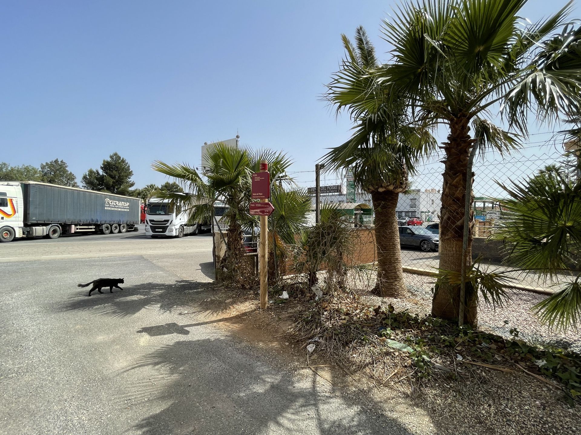 Destination of the tour atthe Venta del Pobre