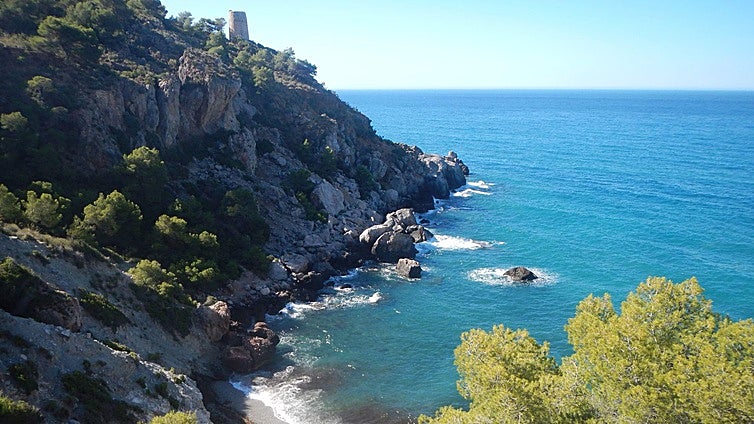 La Doncella, the hidden cove in Malaga province that provides a quiet alternative to the traditional Costa del Sol beaches