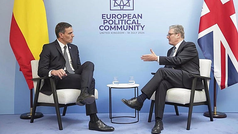 Spain's PM confident of reaching agreement with UK on Gibraltar after Keir Starmer meeting