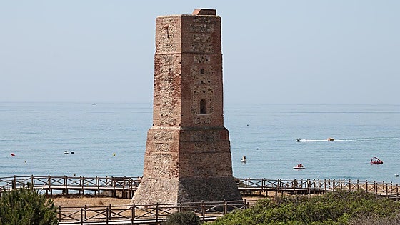 Marbella beach where naturists, campers and boat owners all have their place