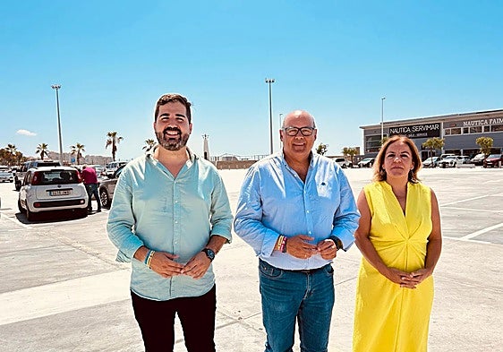 New car parking spaces created near the Costa del Sol's main fishing harbour
