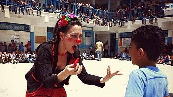 The magician from Ronda who performs with the Clowns Without Borders organisation