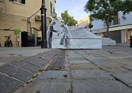 The murals depict events from Gibraltar's history.