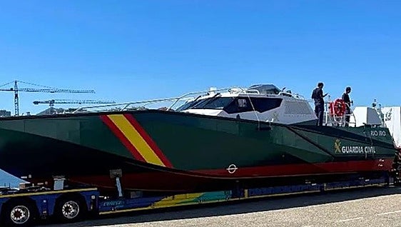 New super-fast patrol boat for the Guardia Civil to combat drug trafficking