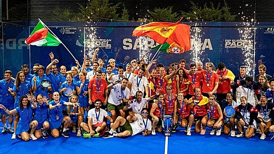Malaga duo lead Spain to European Padel Championships victory