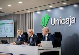 Isidro Rubiales, CEO of Unicaja.