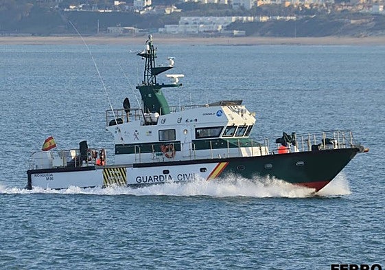 Archive image of a Guardia Civil patrol boat.