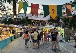 Frigiliana's 3 Culturas festival in 2023.