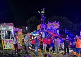 Man dies at a festival in northern Spain after mechanical arm comes off grasshopper ride