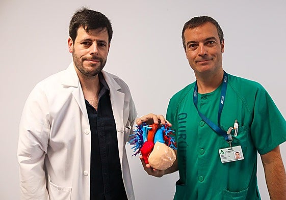 Malaga Regional Hospital reconstructs a patient's heart in 3D
