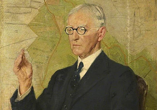 Portrait of Sir Peter Chalmers.