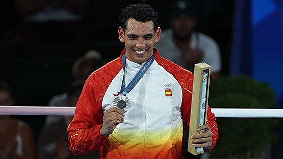 Marbella boxer Ayoub Ghadfa secures historic Olympic silver medal
