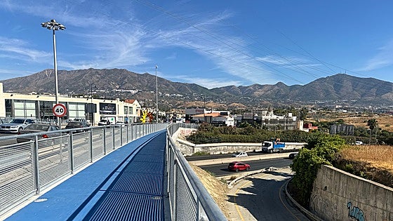 New footbridge over A-7 in Fuengirola should put an end to accident blackspot for pedestrians