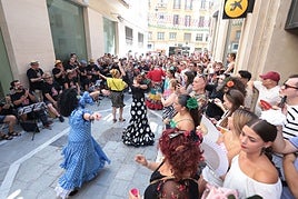 Malaga city centre maintains the essence of 'feria', its traditional summer fair