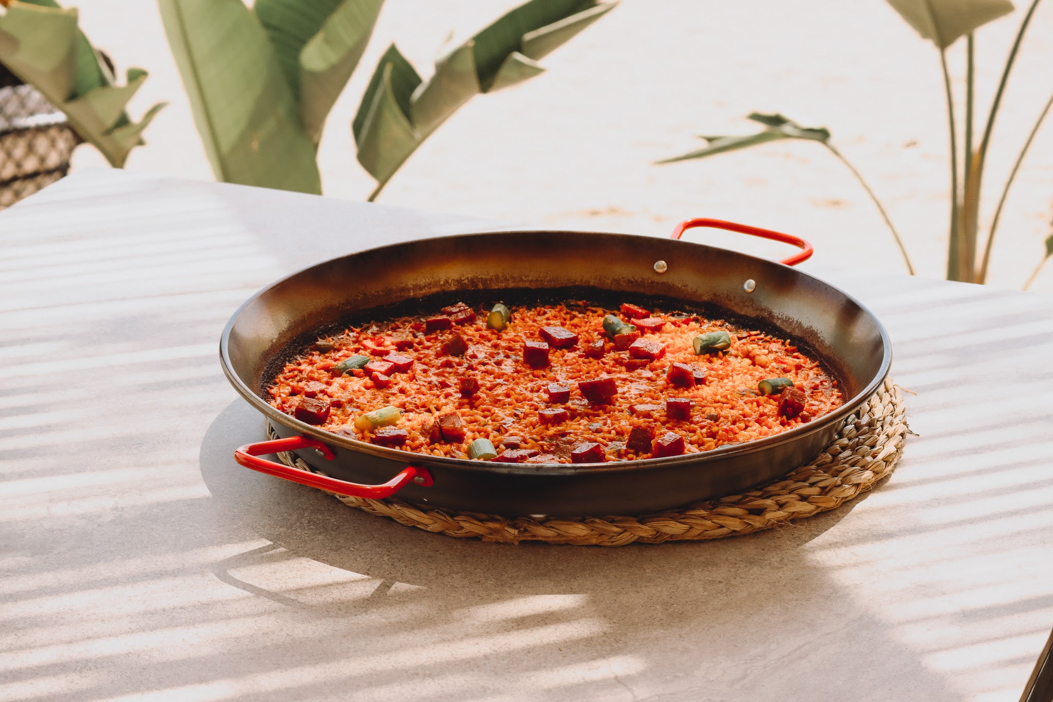 One of their famous alternative paellas.