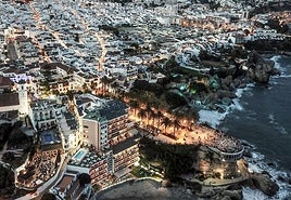 The Paseo Balcón de Europa in Nerja.