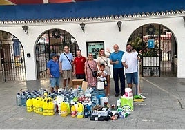 Some of the items donated to help maintain the closed attraction.