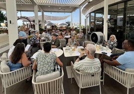 The Malaga Democrats Abroad meeting held last week.