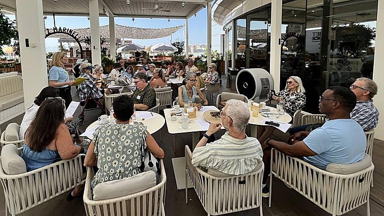 Americans in Malaga have their own Democratic convention to coincide with the nomination of Kamala Harris