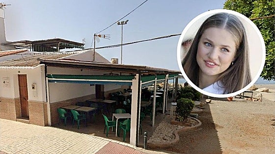 Princess Leonor pays surprise visit to Costa del Sol beach bar and restaurant