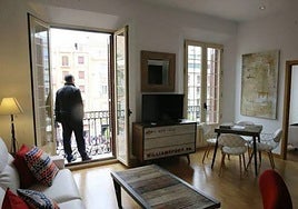 Tourist accommodation in Malaga city.