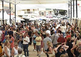 Plaza La Nogalera will have space for ten outside bars during the fair.