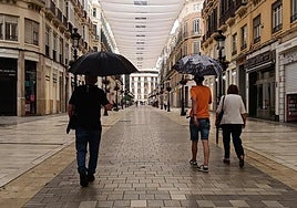 File image of Calle Larios in Malaga.