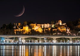 File image of Malaga city.