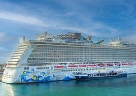 Norwegian Cruise in Barcelona.